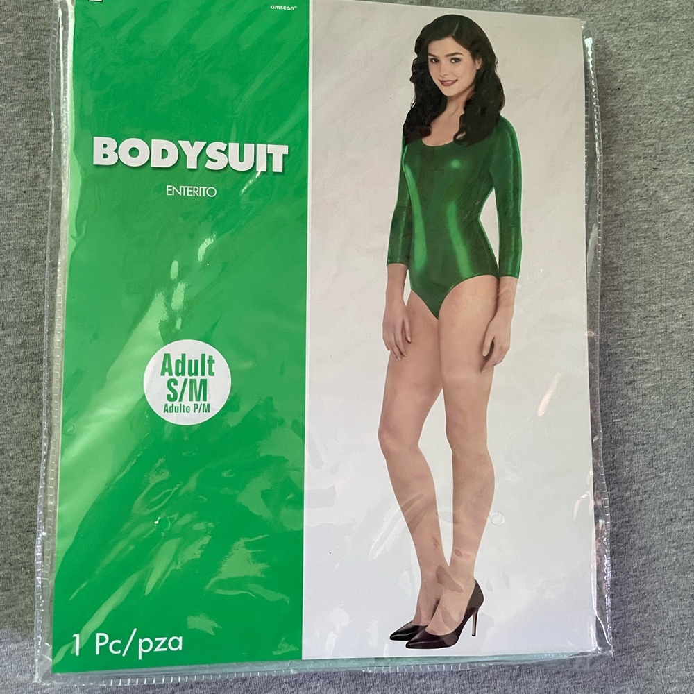 green body suit costume never opened